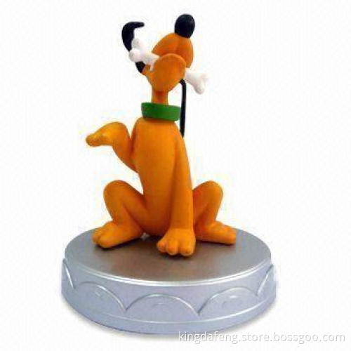 Plastic Cartoon Figure with Solid Inside, Any Design, Color, Logo Printing and Amount Accepted